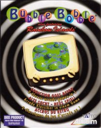 Bubble Bobble featuring Rainbow Islands PAL Sega Saturn PAL box art